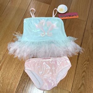 New Kate Mack 2 piece bathing suit 24 months